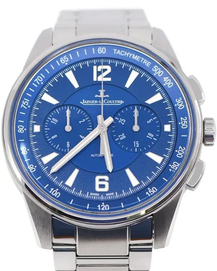 2019 Jaeger-LeCoultre Polaris Chronograph 42MM Blue Dial Steel Bracelet (Q9028180)