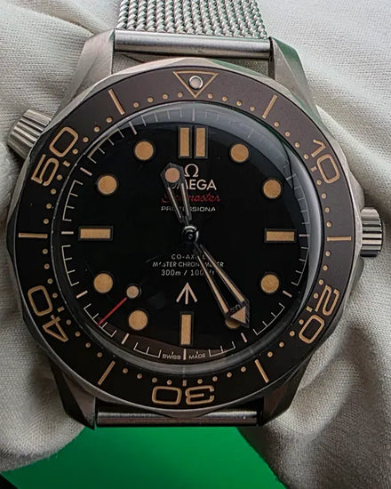 Omega Seamaster Diver 300M "007 Edition" 42MM Brown Dial Titanium Bracelet (210.90.42.20.01.001)