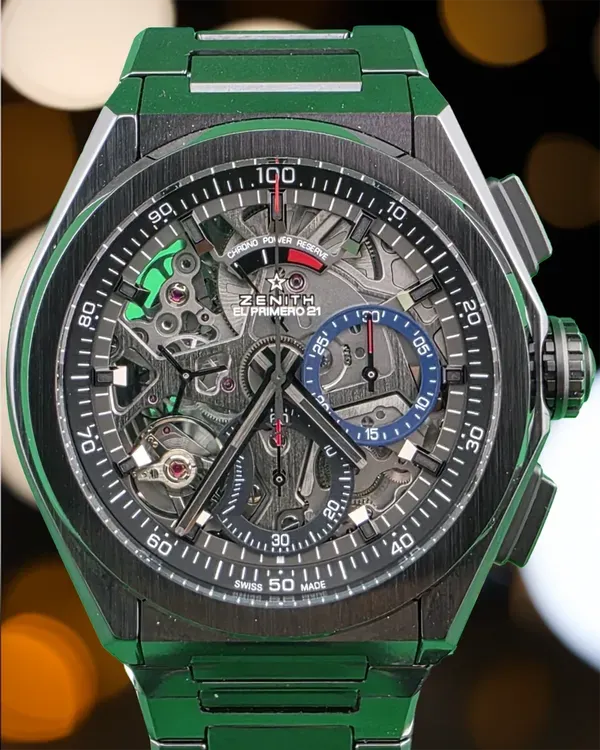 Zenith Defy El Primero 44MM Skeleton Dial Ceramic Bracelet (49.9000.9004/78.M9000)