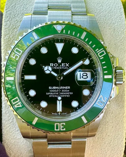 2022 Rolex Submariner Date "Starbucks" 41MM Black Dial Oyster Bracelet (126610LV)