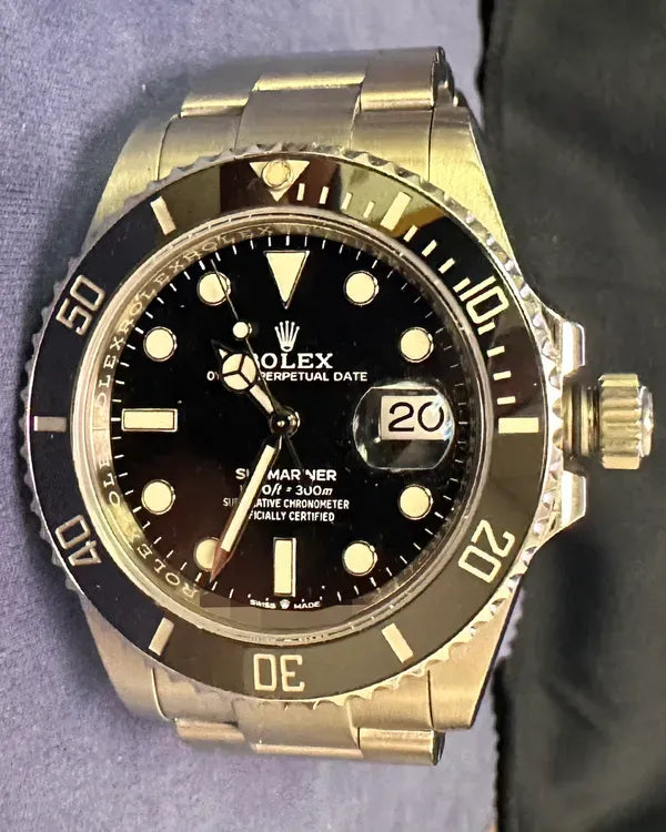 2022 Rolex Submariner Date 41MM Black Dial Oyster Bracelet (126610LN)