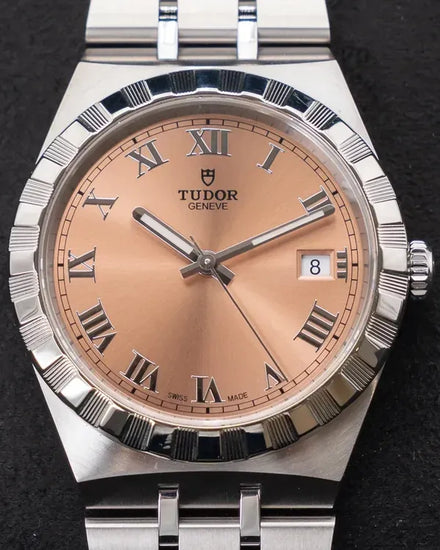 2025 Tudor Royal 38MM Salmon Dial Steel Bracelet (28500)