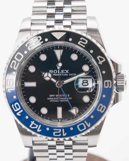 2023 Rolex GMT-Master II "Batgirl" 40MM Black Dial Jubilee Bracelet (126710BLNR)