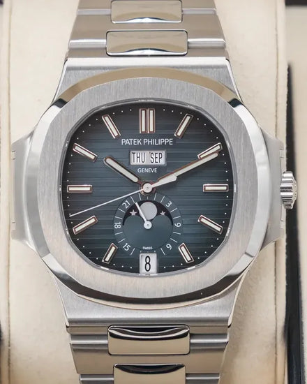 Patek Philippe Nautilus 40.5MM Blue Dial Steel Bracelet (5726/1A-014)
