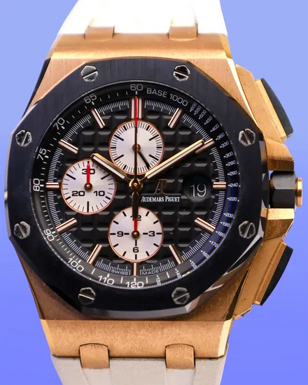 2020 Audemars Piguet Royal Oak Offshore Chronograph 44MM Black Dial Rubber Strap (26401.RO.OO.A002.CA.01.A)