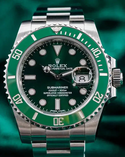 2019 Rolex Submariner Date "Hulk" 40MM Green Dial Oyster Bracelet (116610LV)