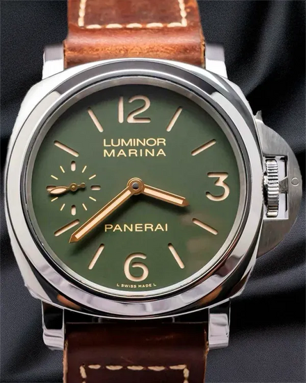 Panerai Luminor Marina 8 Days "Last One For Paneristi" L.E. 44MM Green Dial Leather Strap (PAM00911)