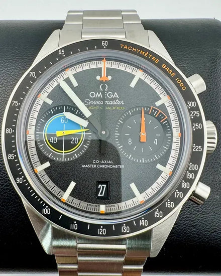 No Reserve - 2025 Omega Speedmaster Pilot 40.85MM Black Dial Steel Bracelet (332.10.41.51.01.002)