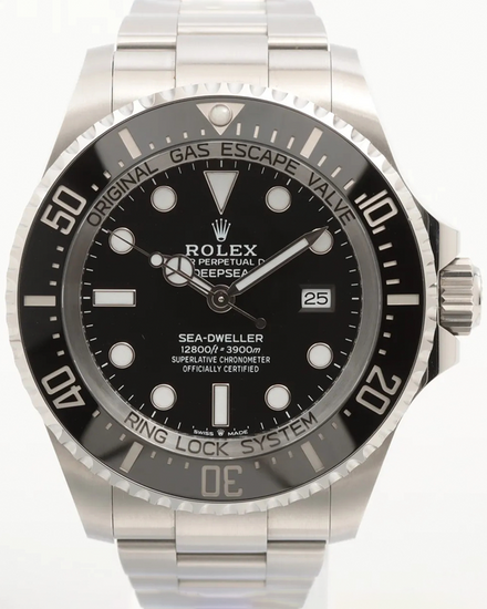 2022 Rolex Sea-Dweller Deepsea 44MM Black Dial Oyster Bracelet (126660)