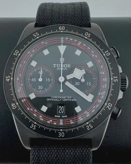 No Reserve - 2025 Tudor Pelagos FXD "Cycling Edition" 43MM Black Dial Textile Strap (25827KN)