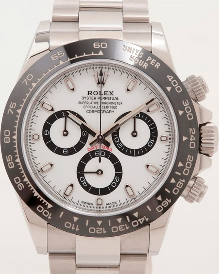Rolex Cosmograph Daytona "Panda" 40MM White Dial Oyster Bracelet (116500LN)