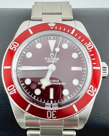No Reserve - 2025 Tudor Black Bay 58 39MM Red Dial Steel Bracelet (7939A1A0RU)