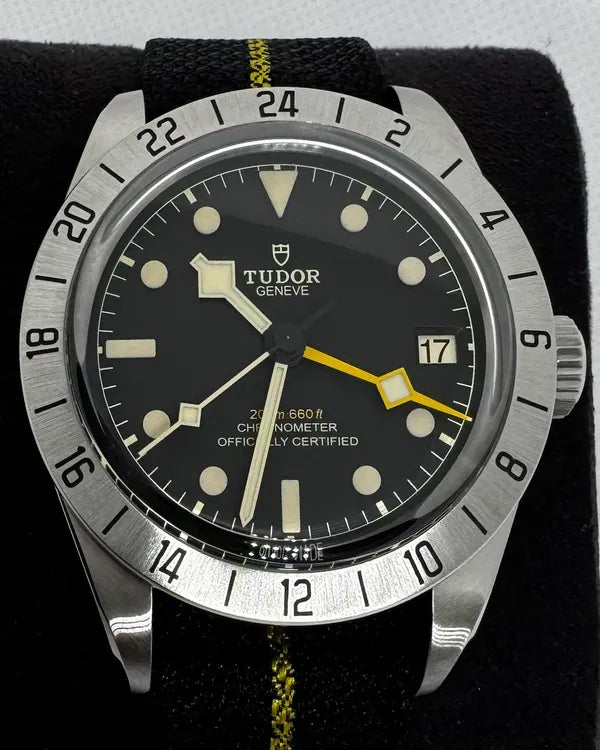 2022 Tudor Black Bay Pro 39MM Black Dial Textile Strap (79470)