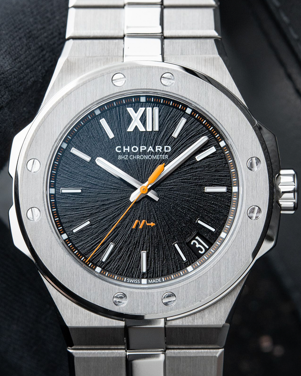 2024 Chopard Alpine Eagle Cadence 41MM Black Dial Titanium Bracelet (298600-3020)