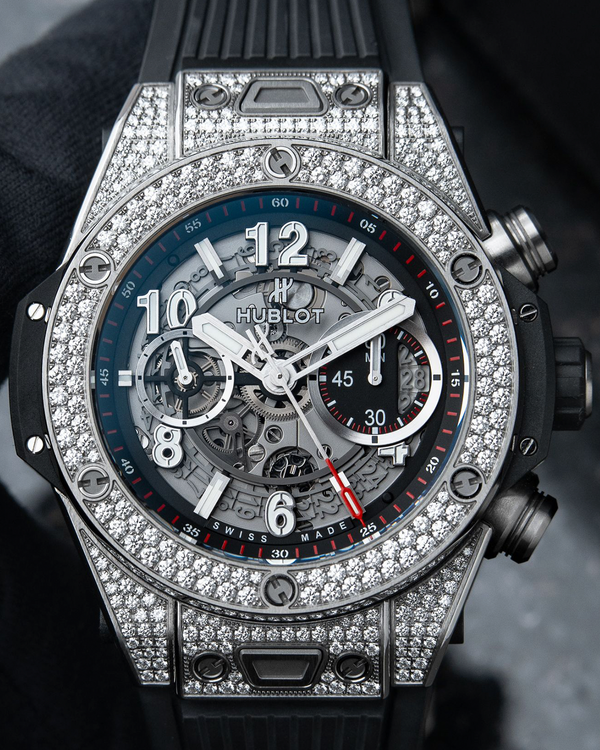 Hublot Big Bang 45MM Skeleton Dial Rubber Strap (411.NX.1170.RX.1704)