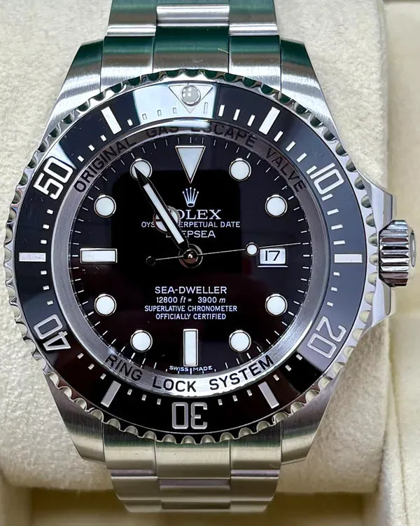 Rolex Sea-Dweller Deepsea 44MM Black Dial Oyster Bracelet (116660)