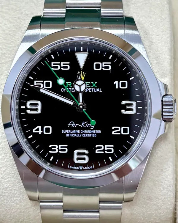 2022 Rolex Air-King 40MM Black Dial Oyster Bracelet (126900)
