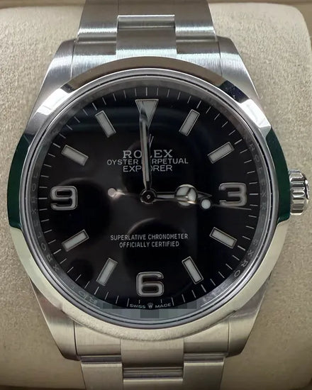 2025 Rolex Explorer 36MM Black Dial Oyster Bracelet (124270)