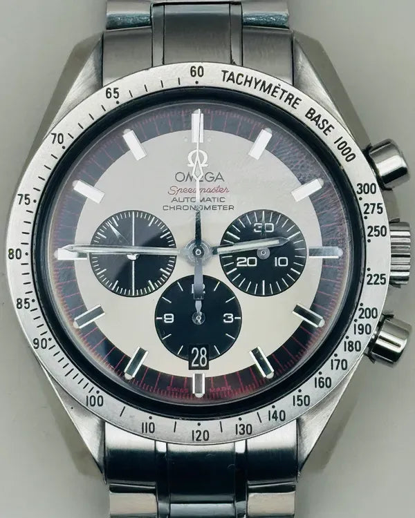 Omega Speedmaster "Michael Schumacher The Legend" L.E. 42MM White Dial Steel Bracelet (3559.32.00)