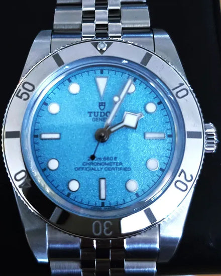 Tudor Black Bay 54' "Blue Lagoon" 37MM Blue Dial Steel Bracelet (79000)