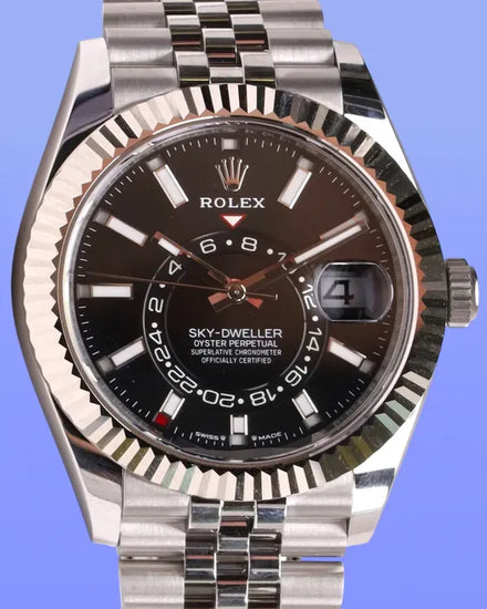 2025 Rolex Sky-Dweller 42MM Black Dial Jubilee Bracelet (336934)