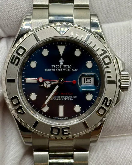 Rolex Yacht-Master 40MM Blue Dial Oyster Bracelet (16622)