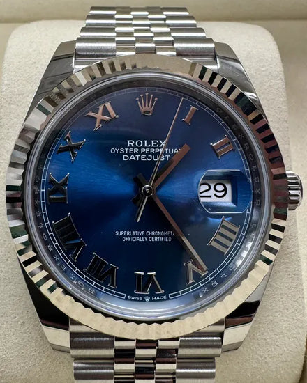 2025 Rolex Datejust 41MM Blue Dial Jubilee Bracelet (126334)