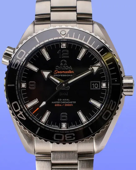 No Reserve - 2021 Omega Seamaster Planet Ocean 600M 43.5MM Black Dial Steel Bracelet (215.33.44.21.01.001)
