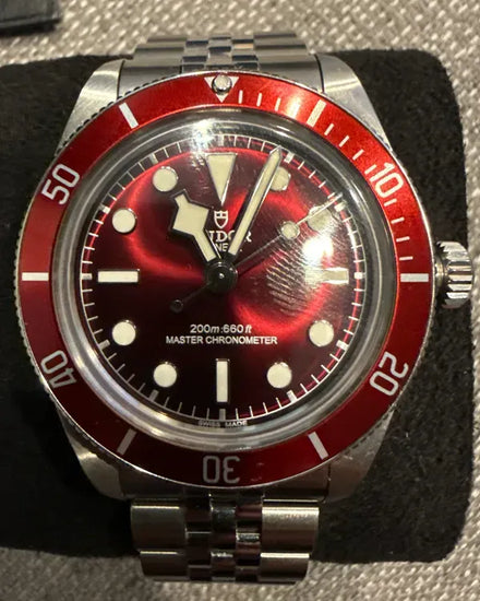 2025 Tudor Black Bay 58 39MM Burgundy Dial Steel Bracelet (7939A1A0RU)