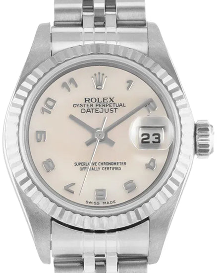 Rolex Lady-Datejust 26MM Mother of Pearl Dial Jubilee Bracelet (79174)