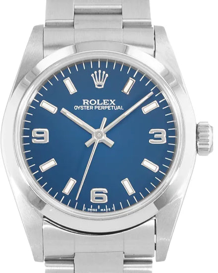 Rolex Oyster Perpetual 31MM Blue Dial Oyster Bracelet (67480)