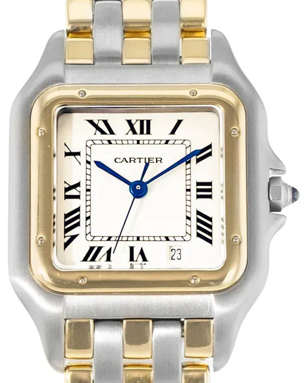 Cartier Panthère De Cartier 27MM Quartz White Dial Two-Tone Bracelet (183949)