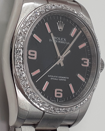 Rolex Oyster Perpetual 36MM Black Dial Oyster Perpetual (116000)