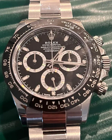2018 Rolex Cosmograph Daytona 40MM Black Dial Oyster Bracelet (116500LN)