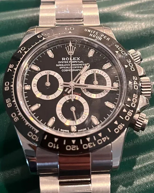 Rolex Cosmograph Daytona 40MM Black Dial Oyster Bracelet (116500LN)