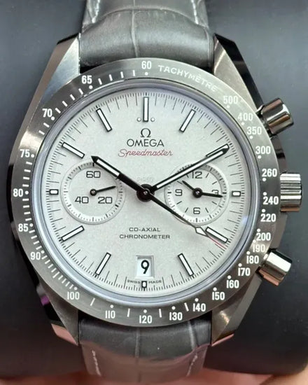 2020 Omega Speedmaster Professional Moonwatch 44.25MM Grey Dial Leather Strap (311.93.44.51.99.002)