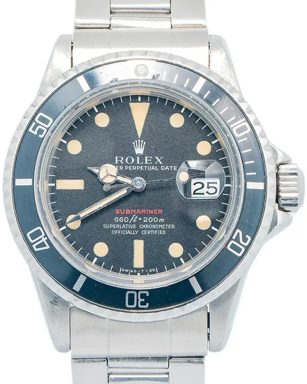 Rolex Submariner Date 40MM Black "Pumpkin" Dial Oyster Bracelet (1680)