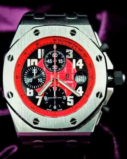 Audemars Piguet Royal Oak Offshore "Masato" L.E. 42MM Red Dial Rubber Strap (26195ST.OO.D101CR.01)