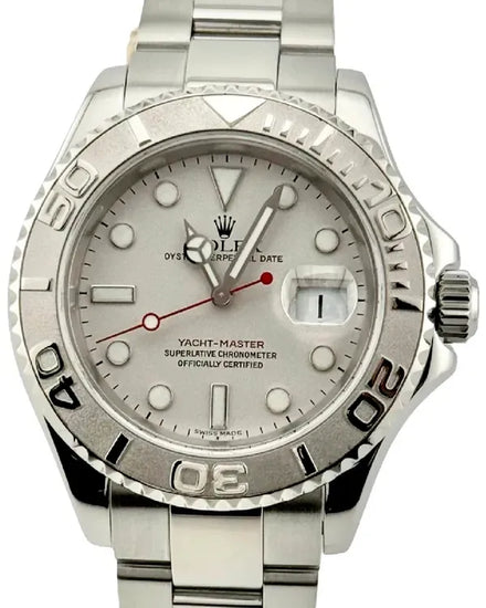 2001 Rolex Yacht-Master 40MM Silver Dial Oyster Bracelet (16622)