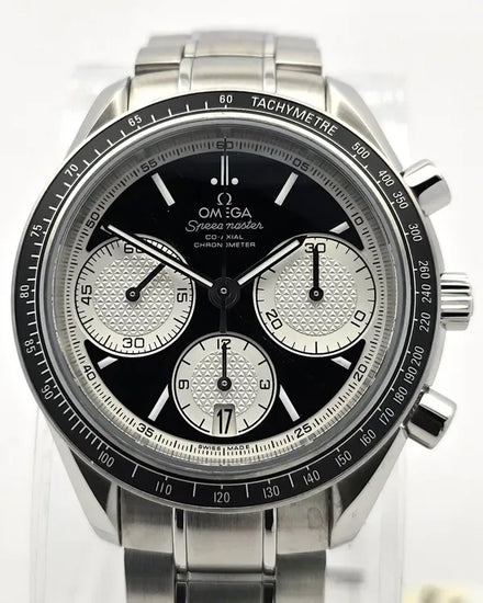 2025 Omega Speedmaster Racing 40MM Black Dial Steel Bracelet (326.30.40.50.01.002)
