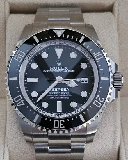 2025 Rolex Sea-Dweller Deepsea 44MM Black Dial Oyster Bracelet (136660)