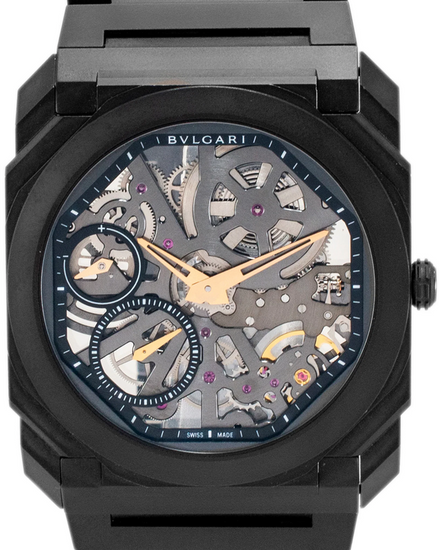 Bvlgari Octo Finissimo 40MM Skeleton Dial Titanium Bracelet (103010)