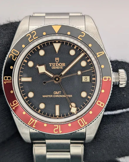 2025 Tudor Black Bay '58 GMT "Coke" 39MM Black Dial Steel Bracelet (7939G1A0NRU)