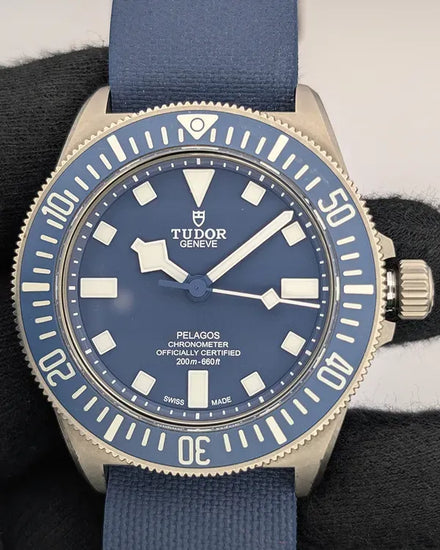 2023 Tudor Pelagos FXD 42MM Blue Dial Rubber Strap (25707B/23)