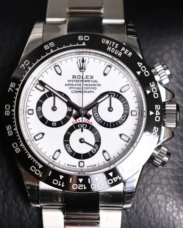 Rolex Cosmograph Daytona "Panda" 40MM White Dial Oyster Bracelet (116500LN)
