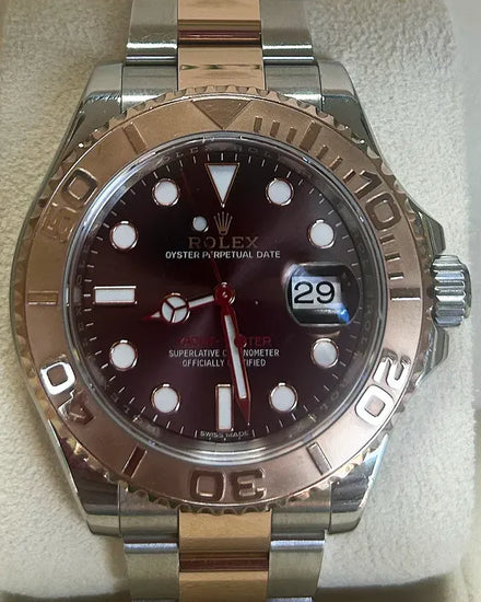 2020 Rolex Yacht-Master 40MM Chocolate Dial Two-Tone Oyster Bracelet (116621)