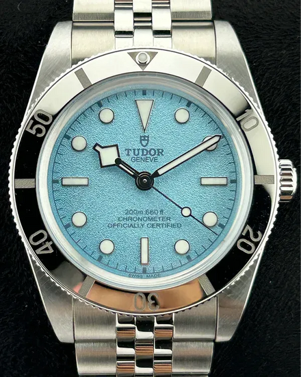 2025 Tudor Black Bay 54' "Blue Lagoon" 37MM Blue Dial Steel Bracelet (79000)