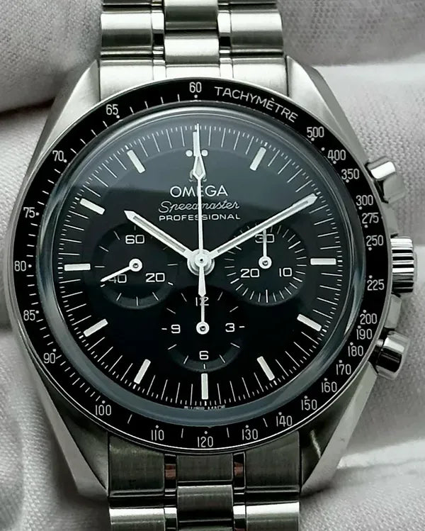 Omega Speedmaster Professional Moonwatch 42MM Black Dial Steel Bracelet (310.30.42.50.01.002)