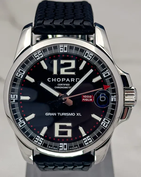 Chopard Mille Miglia Gran Turismo XL 44MM Black Dial Rubber Strap (16/8997)