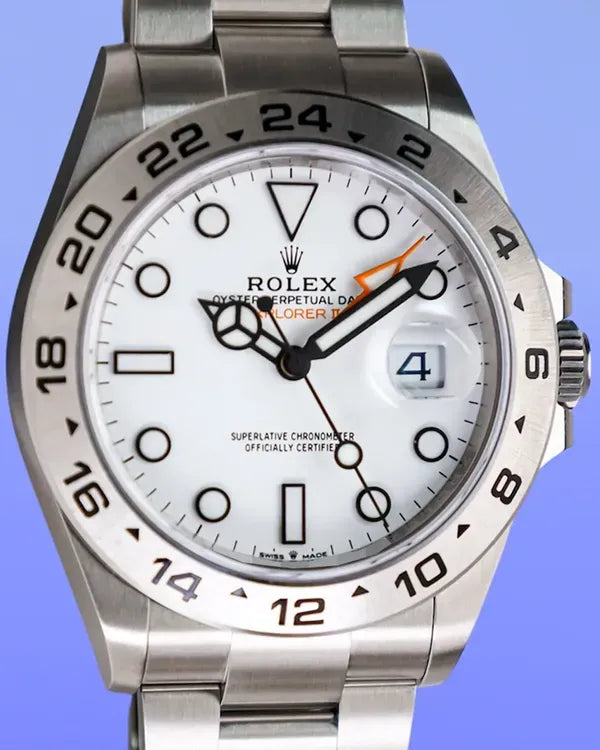 2025 Rolex Explorer II "Polar" 42MM White Dial Oyster Bracelet (226570)